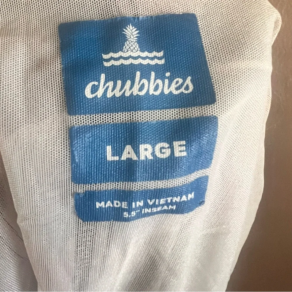 Chubbies Pollen Farrells Floral Print Swim Shorts Size Medium